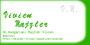 vivien majzler business card